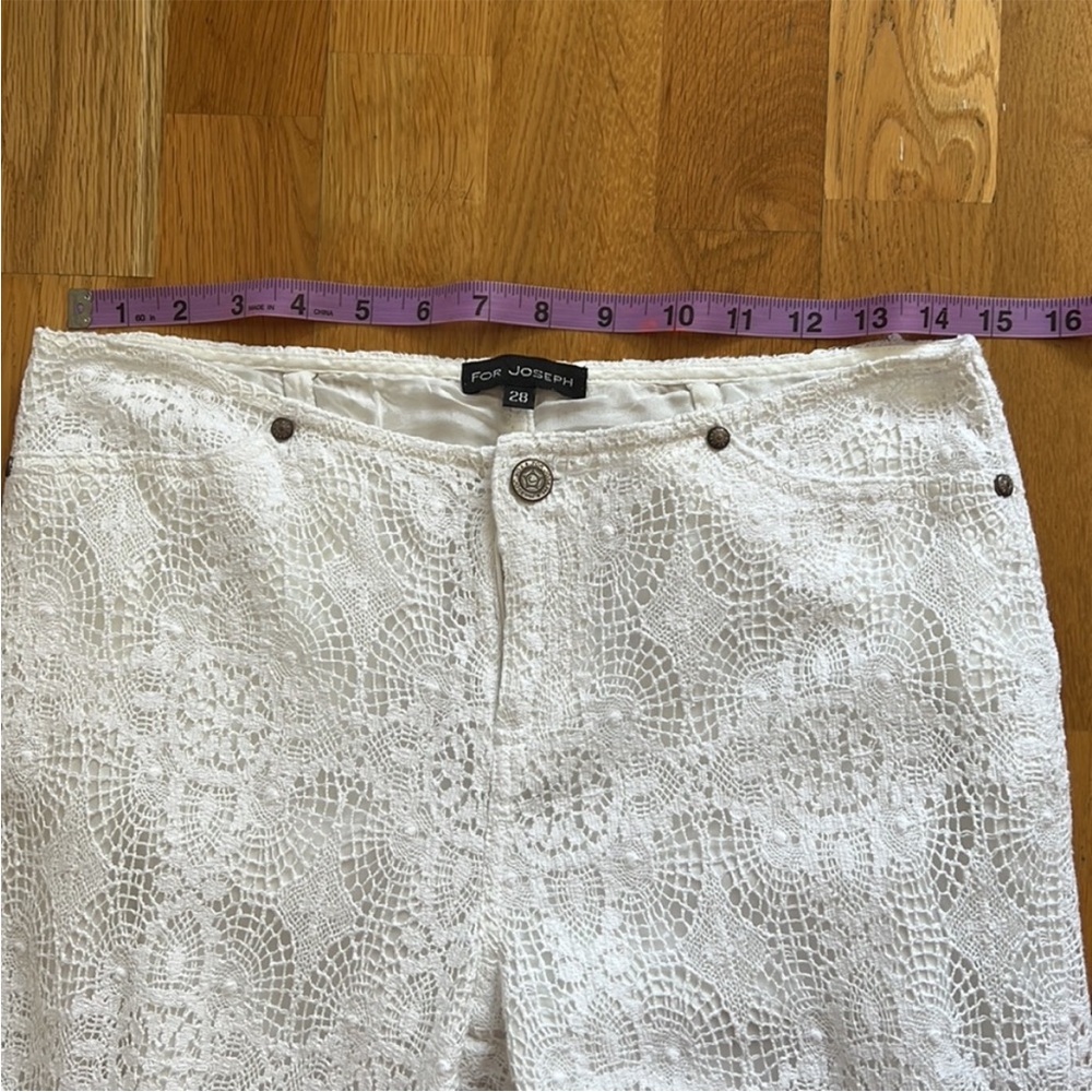 Vintage Y2K White Crochet Pants - Picture 4 of 10